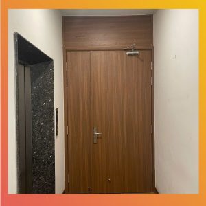 Cửa gỗ chống cháy EI 45